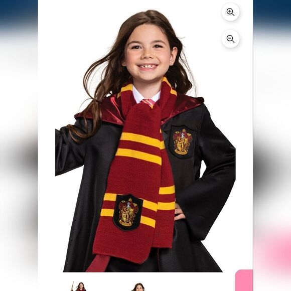 Nwt Disguise Harry Potter Gryffindor Scarf Halloween - Picture 1 of 5